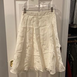 Alta white skirt